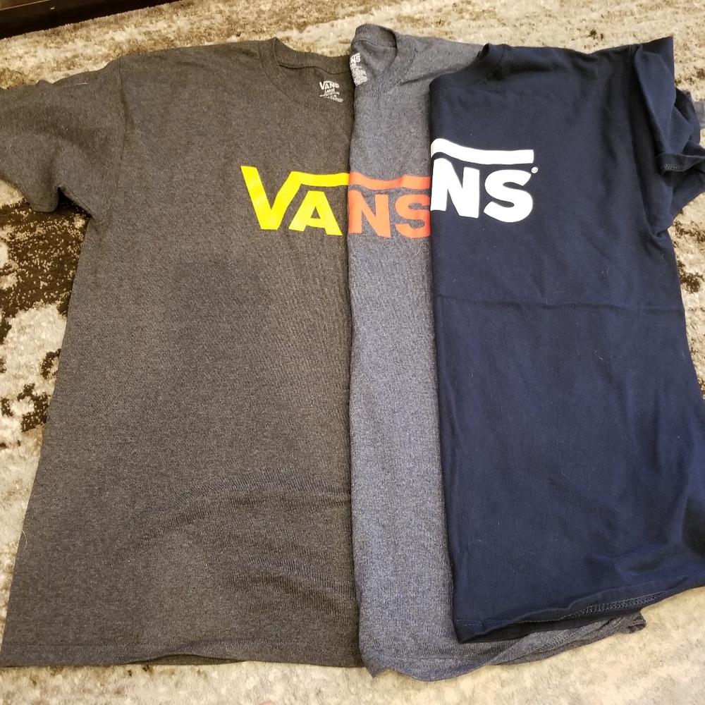 VANS  Men's T-shirt Lot of 3